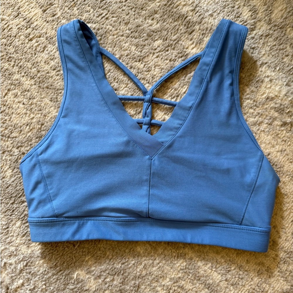 Avia Blue Crossback Sports Bra